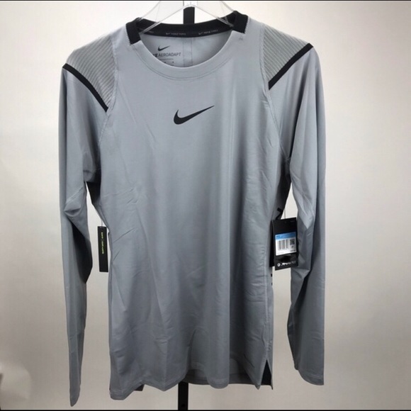 nike men's pro aeroadapt long sleeve shirt